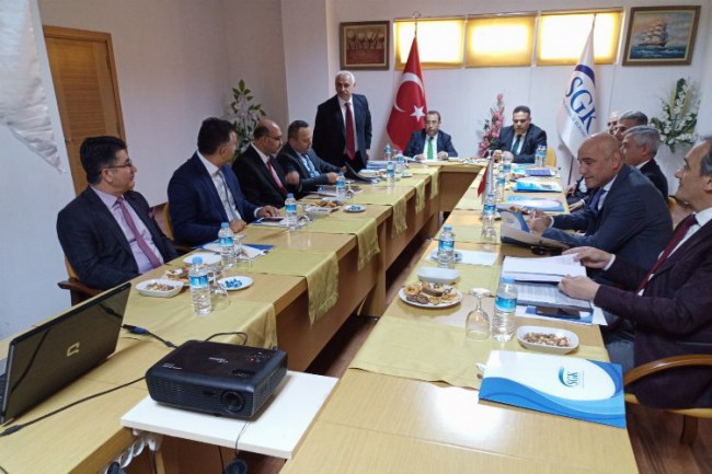 8 SGK İl Müdürü Niğde'de bir araya geldi