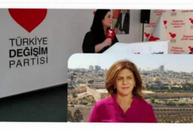 Gazeteci Özge Demir Abu Akle'nin öldürülmesine tepki gösterdi