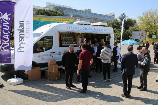 Türk Prysmian'dan kanser tedavisi gören çocuklara umut