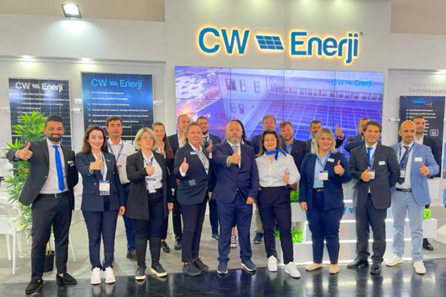 CW Enerji'den Intersolar Europe Fuarı'nda gövde gösterisi
