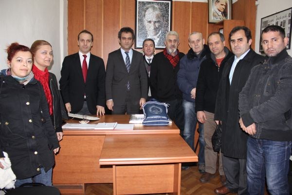 Rektör Özer'den, KGD'ye ziyaret..