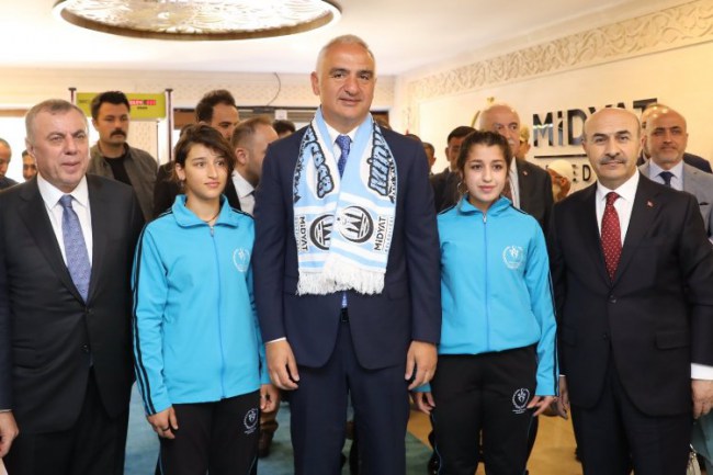 Kültür ve Turizm Bakanı Ersoy, Mardin'e geldi