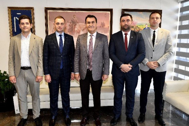 Bosna Heyeti Bursa Osmangazi Panoramaya hayran kaldı