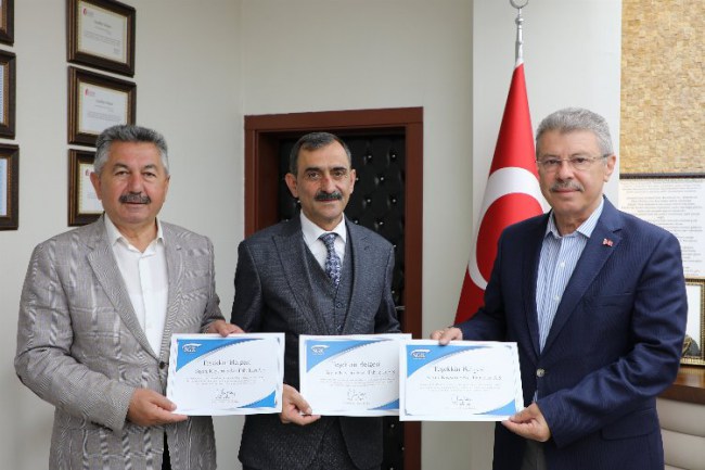 SGK'dan Kayseri Şeker'e teşekkür belgesi