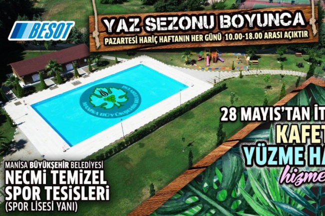 Manisa'da Necmi Temizel Spor Tesisleri 28 Mayıs'ta açılıyor