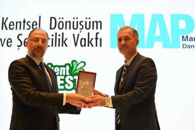 Bursa İnegöl'ün "Kentsel Dönüşüm Projesi" ödülle başladı