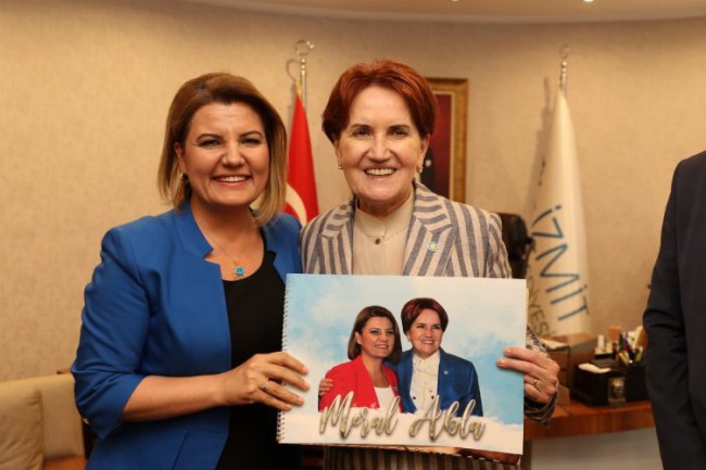 İYİ Parti Genel Başkanı Meral Akşener Başkan Hürriyet'i ziyaret etti