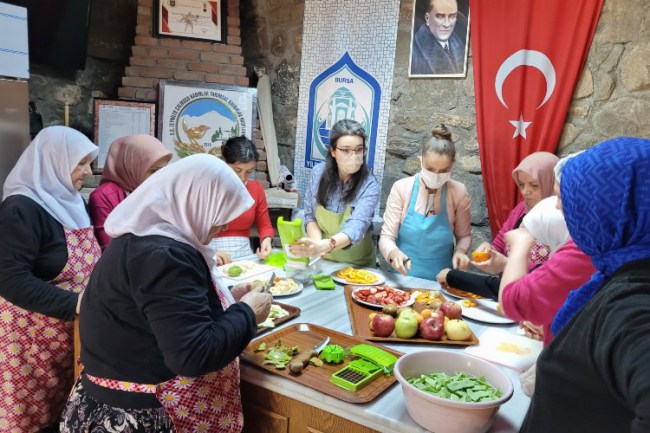 Bursa'da geleneksel lezzetlere teknolojik destek