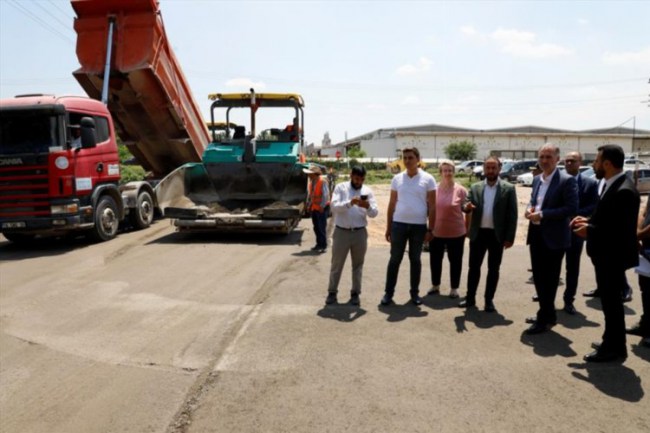 Bursa İnegöl'de yaşam olan her alanda çalışmalar sürüyor