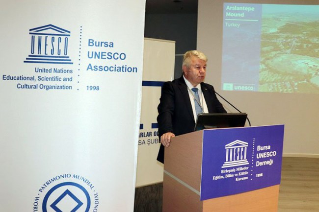 Bursa UNESCO Derneği'nden 'Arslantepe' sunumu