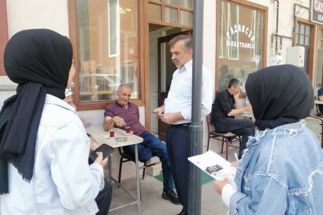 Bilecik Pazaryeri'nde sigarayı bırakma kampanyasına yoğun ilgi