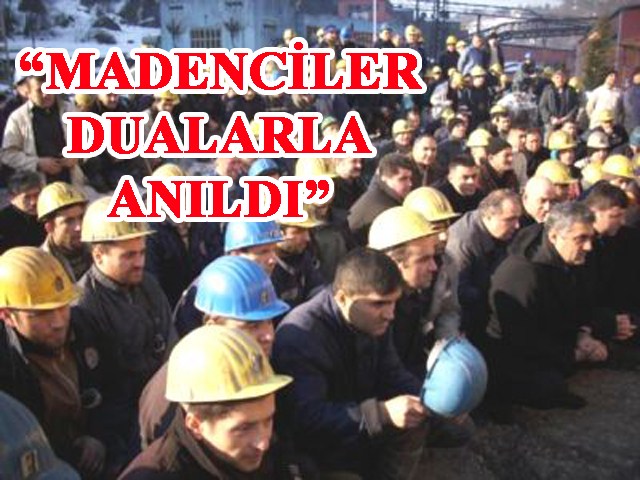 Liderler madenciler için buluştu..
