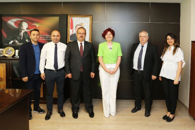 Vali Canbolat'tan İller Bankası'na ziyaret