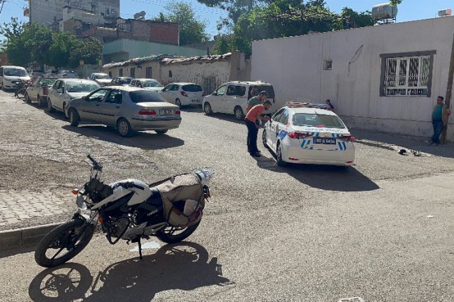 Adıyaman'da otomobil ile motosiklet çarpıştı: 1 yaralı