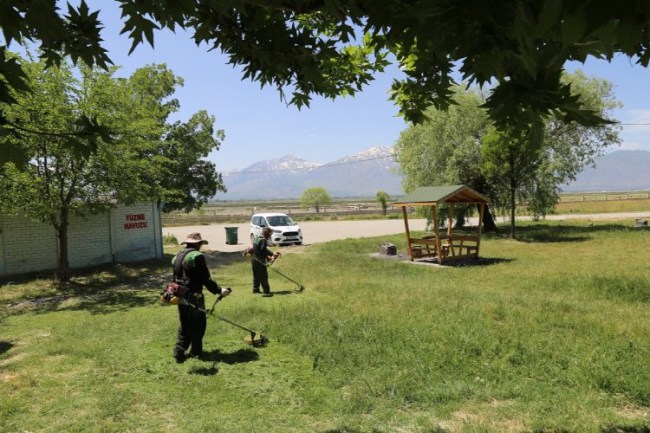 Erzincan'a bahar yeni geliyor