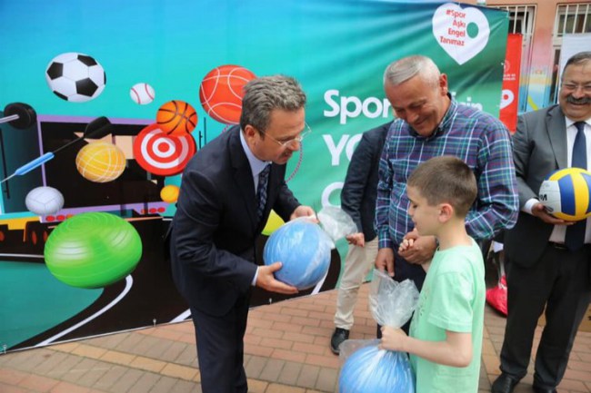 Spor aşkı Giresun'da engel tanımıyor