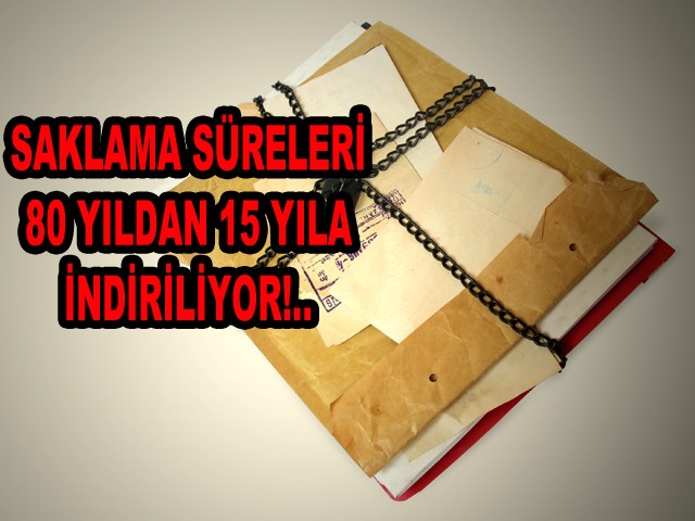 Sabıka kayıtlarının arşiv ömrü kısaltılıyor!..