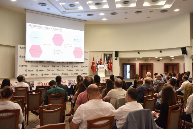 BTSO'da Kişisel Verilerin Korunması Eğitimi