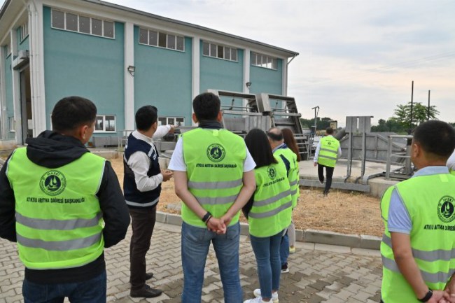 Manisa'nın Kırgızistanlı kardeşleri MASKİ tecrübesiyle tesis planlıyor