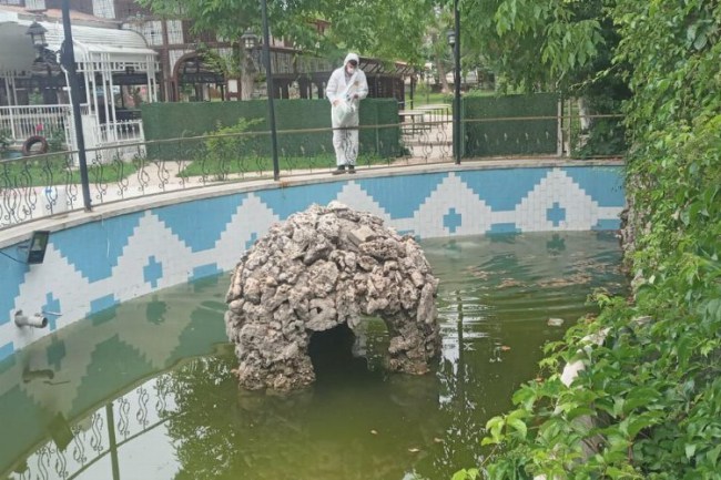 Adıyaman'da haşereyle mücadeleye devam