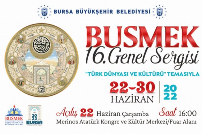 BUSMEK'te sergi heyecanı