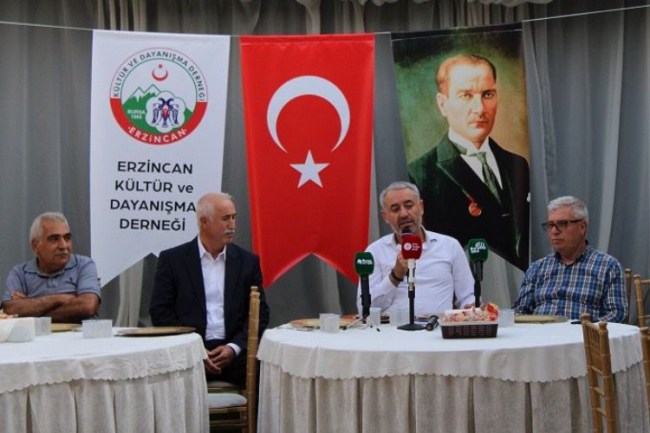 Bursa'da Erzincanlılar'dan değişim mesajı