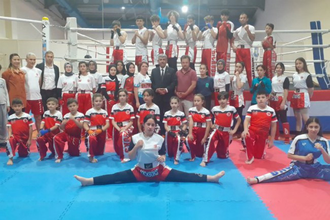 Kütahyalı sporculara şampiyona morali