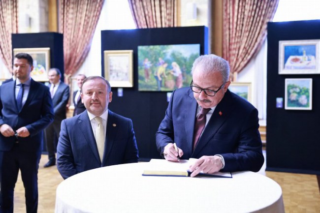 'Ülkemde Renkler' sergisi TBMM'de açıldı