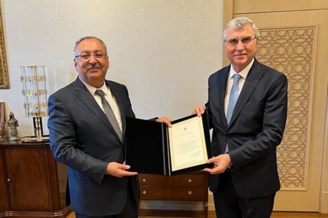 Sakarya 'uluslararası' belgesini Cumhurbaşkanlığı'ndan aldı