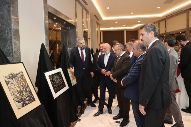 Kıbrıs Modern'in KKTC dışındaki ilk sergisi Tokat'ta açıldı