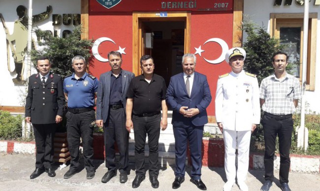 Kaymakam Yapıcı’dan Şehit Dul Ve Yetimler Derneğine ziyaret