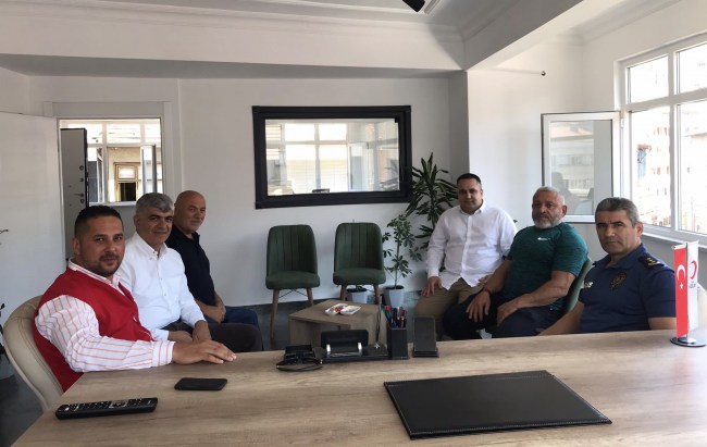 Kdz. Ereğli Emniyet Müdürü Ünlü Kızılay’ı ziyaret etti