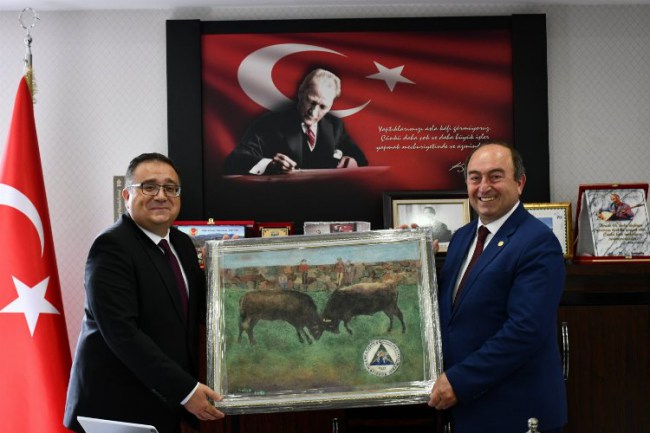 Batum Başkonsolosu'ndan Elçin'e ziyaret