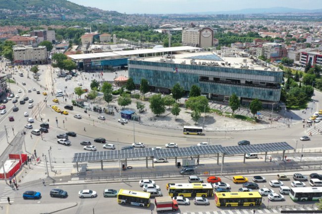 Bursa'da 'Kent Meydanı'nın çehresi değişiyor