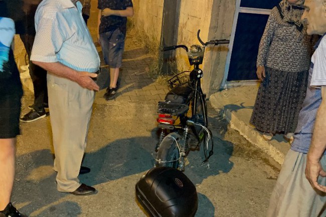 Adıyaman'da motosiklet sürücüsü kaza yaptı: 2 yaralı