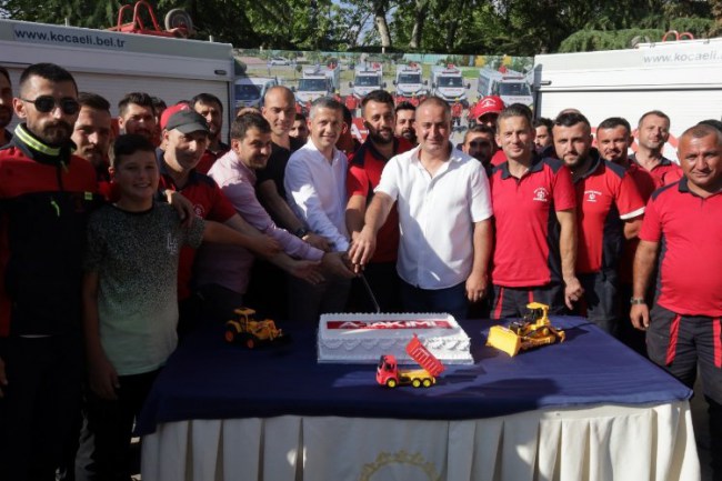 Kocaeli "A Takımı" birinci hizmet yılını coşkusu