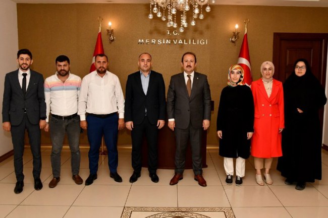 TÜGVA'dan Vali Pehlivan'a ziyaret