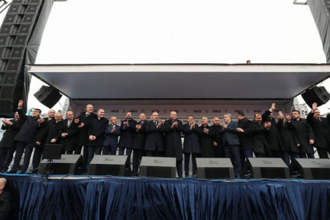 Bursalılar Cumhurbaşkanı Erdoğan'ı bekliyor