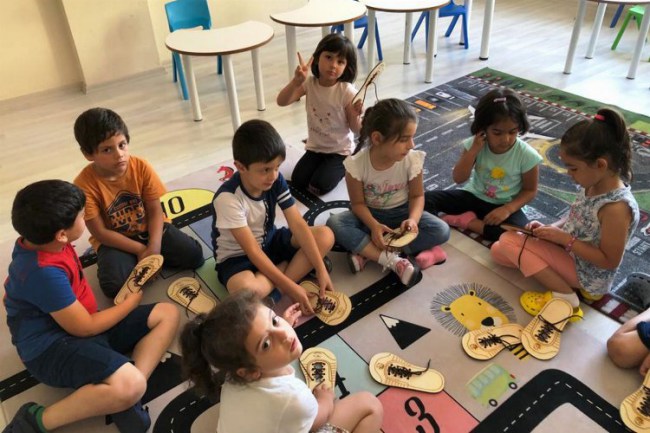 Bursa Osmangazi'nin 'Koza Çocukları' yaz okulunda