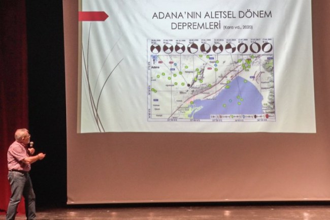 Adana'nın depremselliği masaya yatırıldı