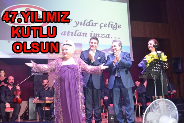 ERDEMİR'den Festival gibi kutlama...