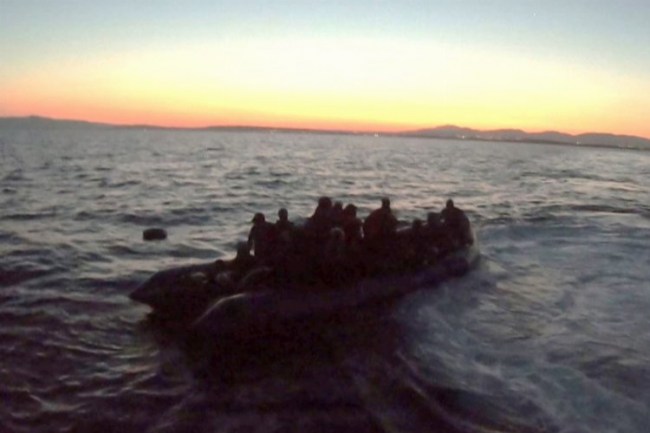 Aydın'da 28 düzensiz göçmen kurtarıldı