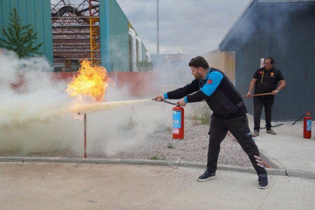 Kocaeli'de tatbikat gibi eğitim