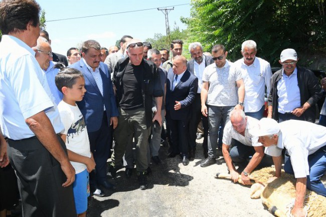 Başkan Gürkan; "Biz bir olacağız, iri olacağız, diri olacağız"