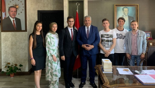 Kaymakam Yapıcı KERGEP ziyaretinde açıkladı: "Kampüs'ün temeli atılıyor"