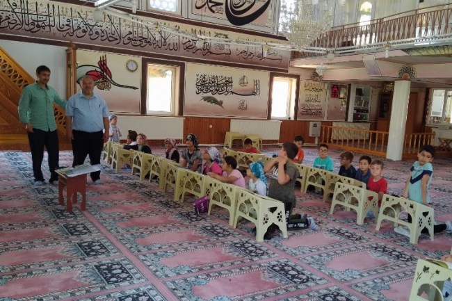 Bilecik Pazaryeri'nde yaz dönemi Kur'an kursları açıldı