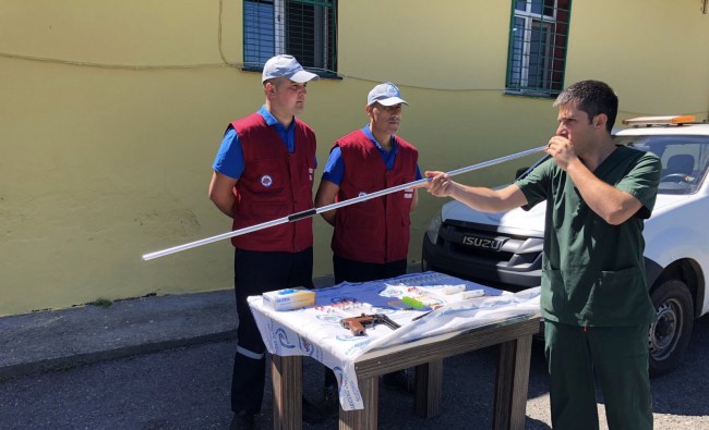 Kdz.Ereğli Belediyesi kurban yakalama timi göreve hazır