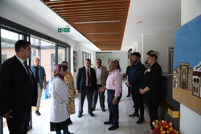 Memduh Büyükkılıç'tan 'Ulu Çınar'lara ziyaret