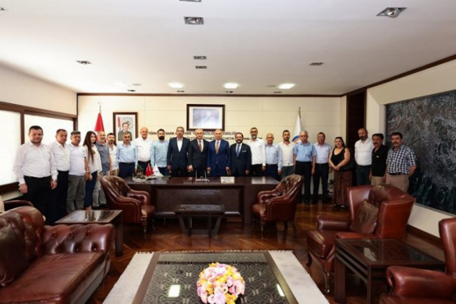 MHP'den Başkan Zolan'a ziyaret