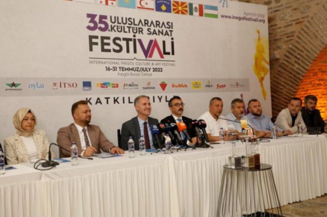 Bursa İnegöl'de '35. Uluslararası' heyecan